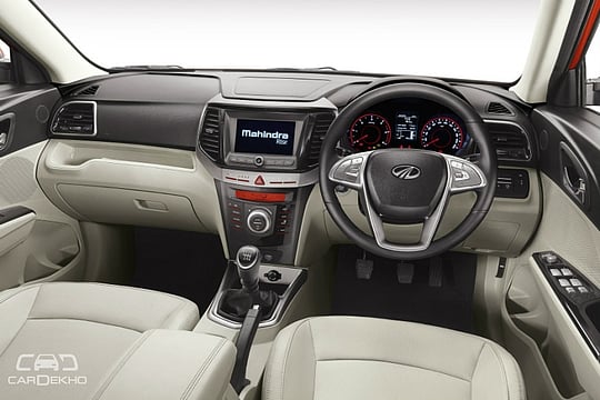Mahindra XUV300 Interior Spied Up Close; Gets A Sunroof, Steering Modes