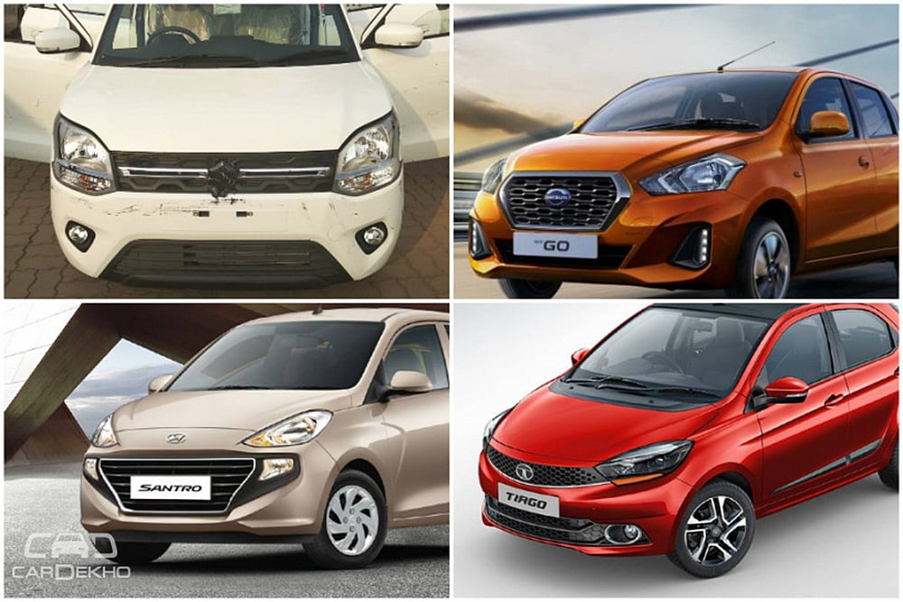 New Maruti Suzuki Wagon R 2019 Vs Santro Vs Tiago Vs GO Vs Celerio: Spec Comparison