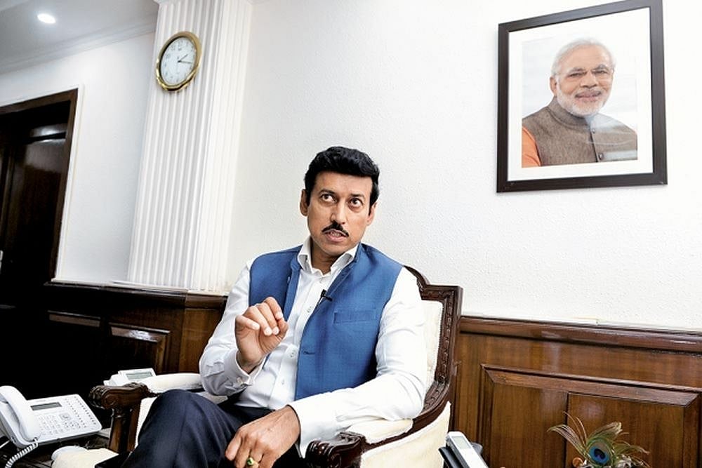 Rathore Asks Gehlot To Apologise For Insulting Paramilitary Forces On Independence Day