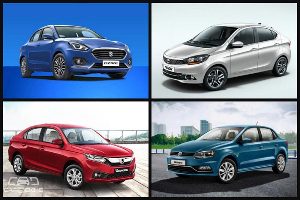 Cars In Demand: Maruti Dzire, Honda Amaze Top Segment Sales In December 2018