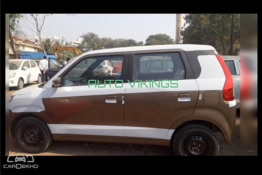 New 2019 Maruti Wagon R Spotted With AMT Gearbox