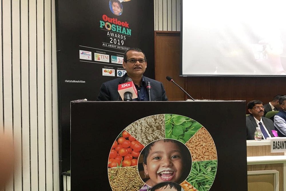 With The Prime Minister’s Poshan Abhiyaan, As Nutrition Turned Into A Headline Issue, Outlook Picked Up The Scent Of The Story, Says Indranil Roy, Chief Executive Officer Of The Outlook Group