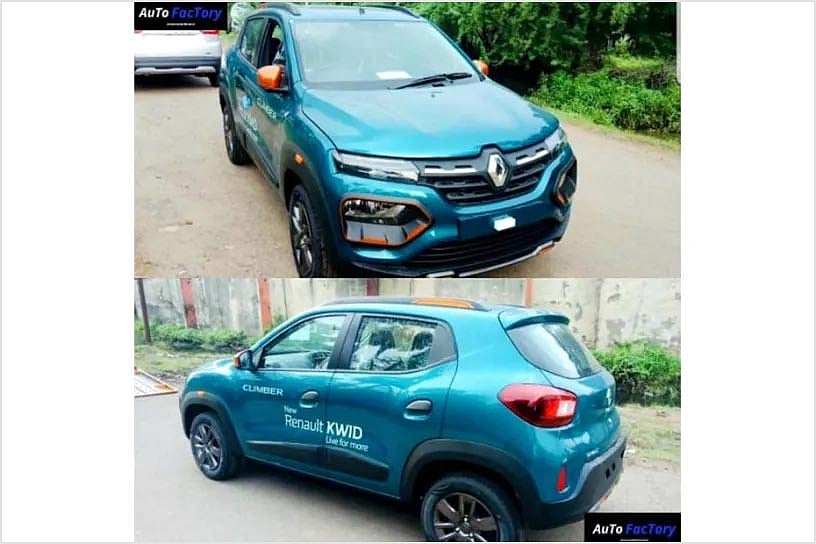 Renault Kwid Facelift Spied In Full With Interior Details Ahead Of Launch