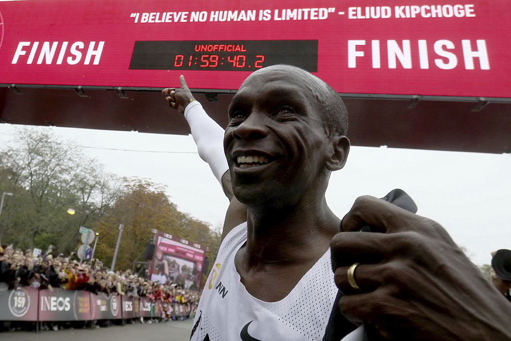 Busting The Mythical Barrier: Eliud Kipchoge Becomes First Man To Run Marathon Under Two Hours