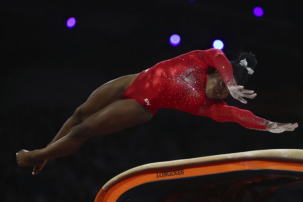 US Gymnastics Queen Simone Biles Wins Record-Equalling 23rd Worlds Medal