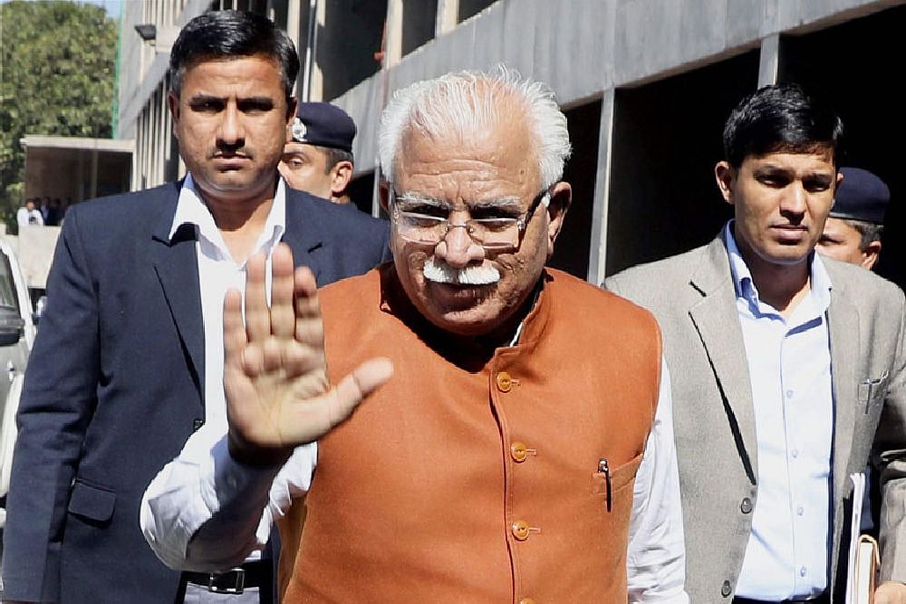 Khattar To Take Oath As Haryana CM On Diwali With Dushyant Chautala His Deputy