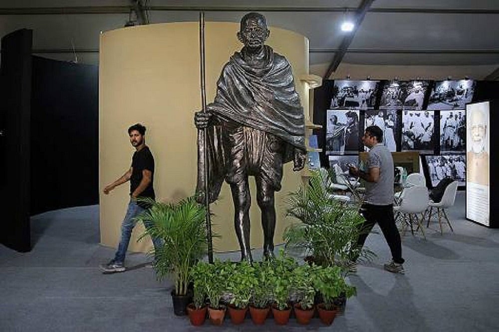 Mahatma Gandhi's Statue Vandalised In Rajasthan's Ajmer, Probe Underway