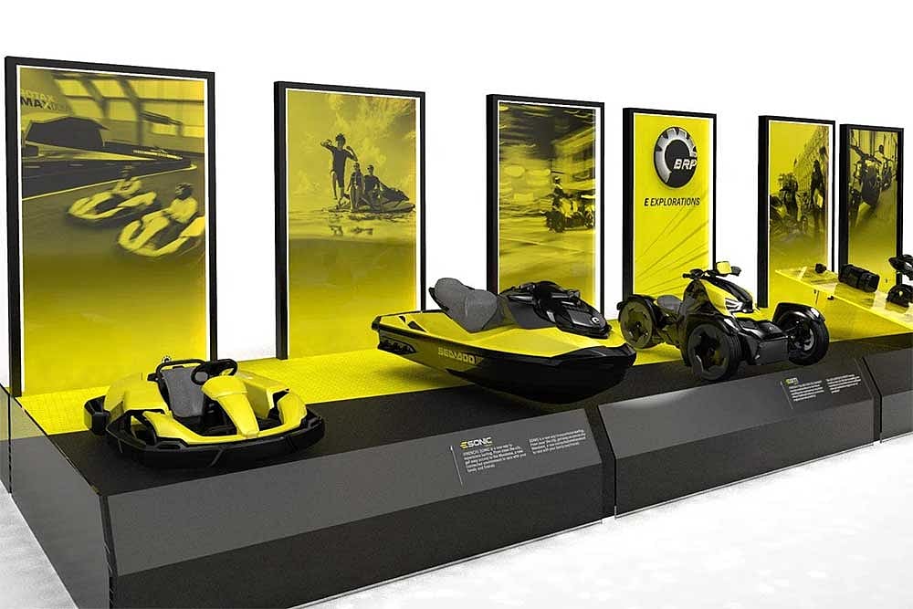 BRP Unveils Six Electric Concept Vehicles