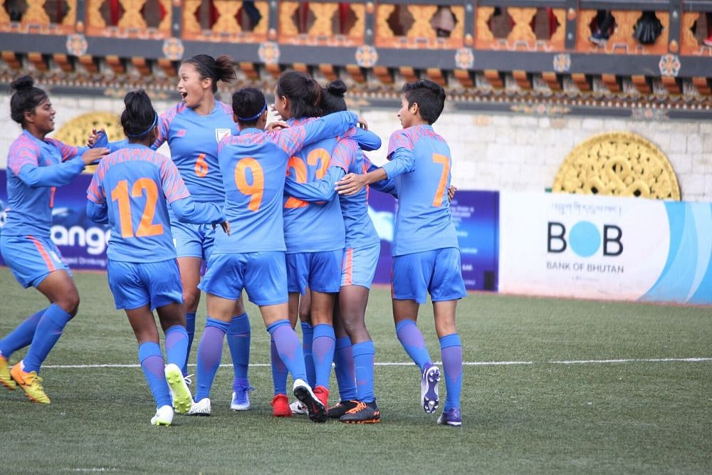 SAFF U-15 Women's Championship: India Hammer Nepal In Opener