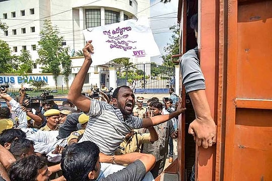 Telangana Transport Strike Enters 40th Day, Death Toll Rises To 5