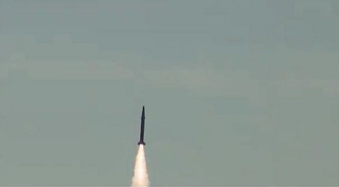 K-4 ballistic missile test fire (representative image)