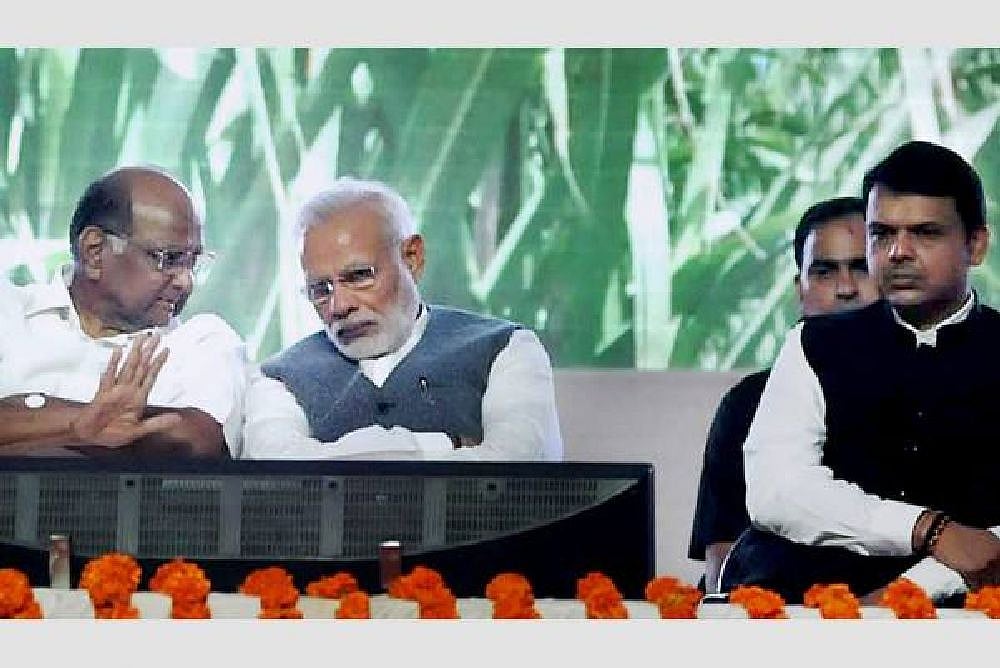 Amid Growing Maharashtra Mystery, Sharad Pawar Meets PM Modi To Discuss Farmers' Distress