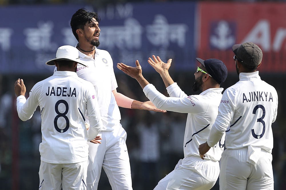 IND Vs BAN, Day-Night Test, Day 1: Ishant Sharma Stars with Pink Ball As Kolkata Hype Beats Cricket