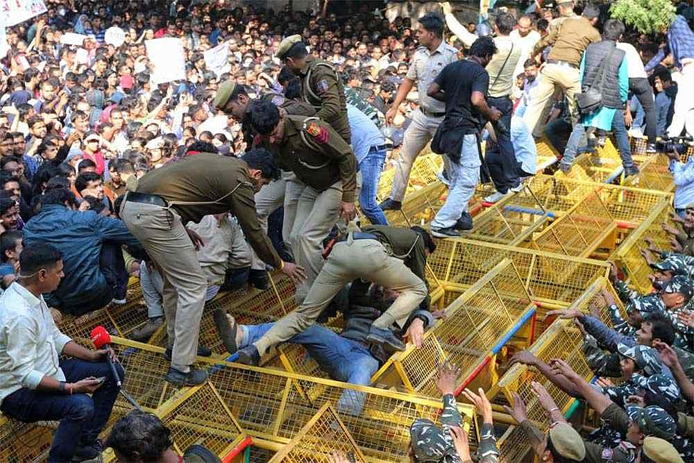 BJP, Left Parties Cross Swords In Rajya Sabha Over JNU Protests Against Fee Hike