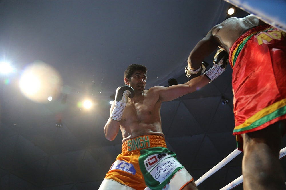 No Stopping Indian Boxer Vijender Singh, Claims 12th Successive Professional Win