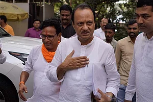 NCP leader Ajit Pawar.