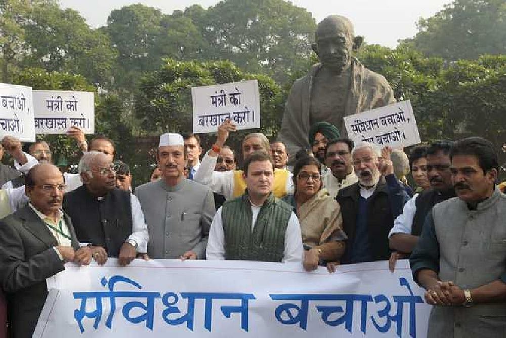 Opposition Lashes Out At BJP, Accuses It Of Not Upholding Constitutional Principles