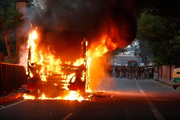Anti-CAA Protests Live Updates:Vehicles Set Ablaze In UP's Mau, Police Tear Gas Protesters