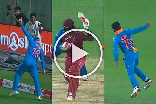 IND Vs WI, 2nd ODI: Mohammed Shami's Loss Becomes Kuldeep Yadav's Gain, Watch Indian Cricket's Historic Moment - VIDEO