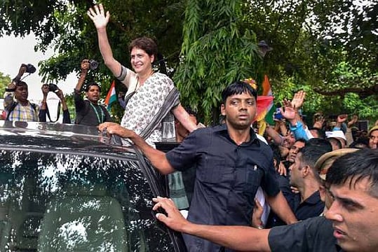 Security Breach At Priyanka Gandhi's Residence After Losing SPG Cover, Unknown Persons Barged In
