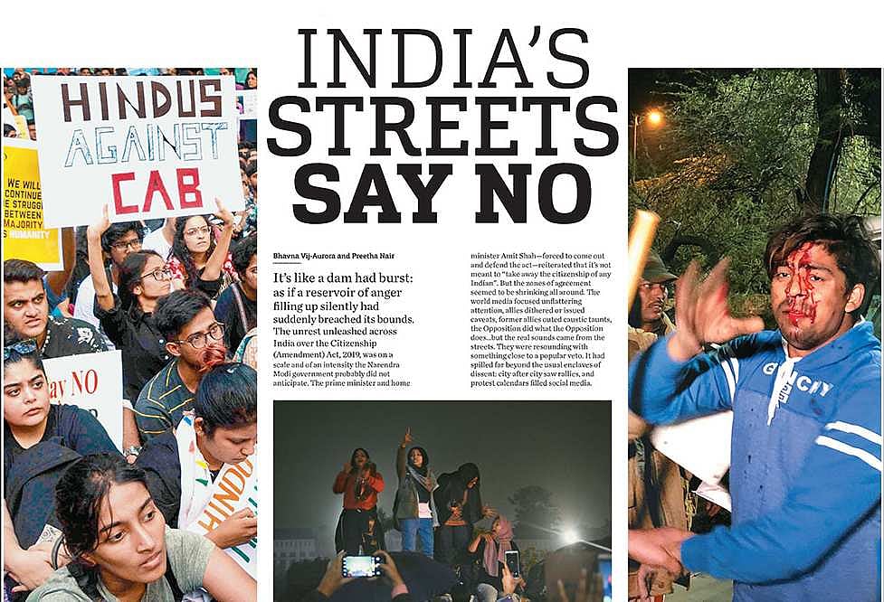 Streets Say No: Anti-CAA Protests Shake India