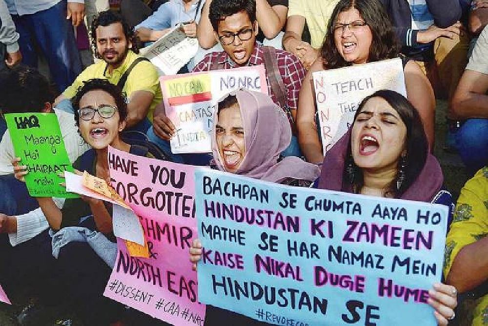 Citizenship Act Protests Capture Poetics Of Democracy