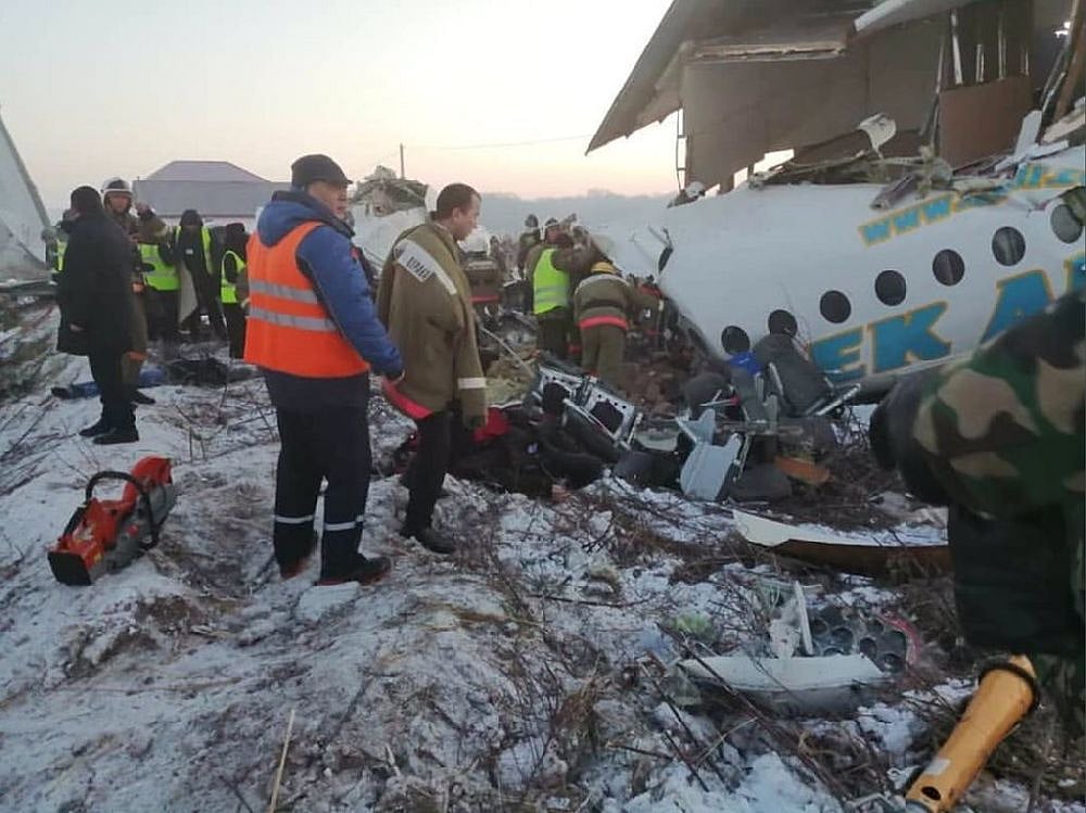 File Image : A Russian Military Transport Plane With 15 People On Board Has Crashed On Takeoff, Officials Say