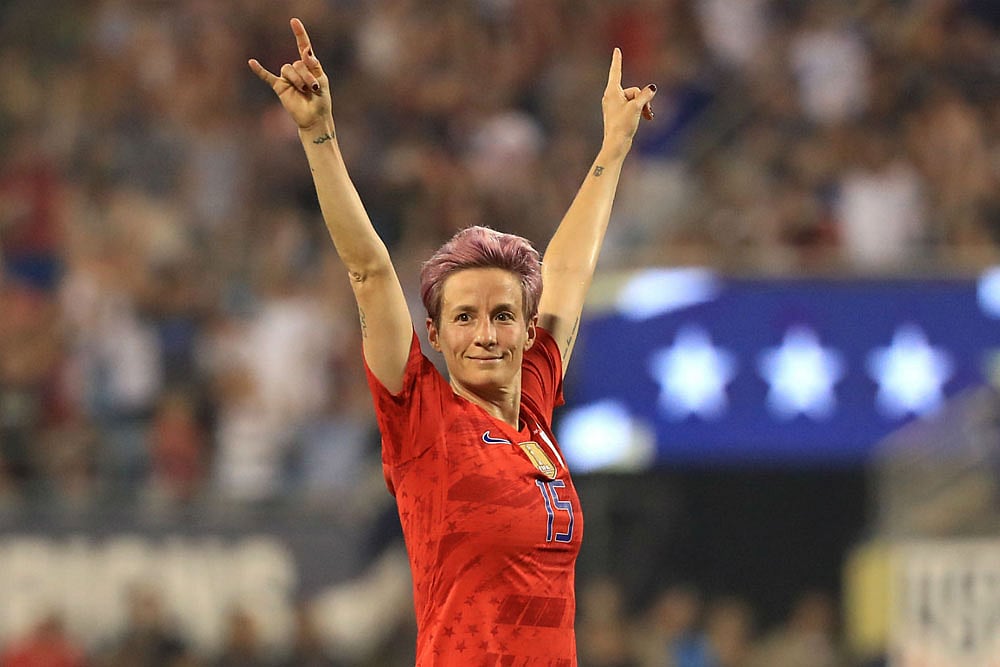 USWNT Star Megan Rapinoe Wins Ballon D'Or Feminin Ahead Of Lucy Bronze, Alex Morgan - null