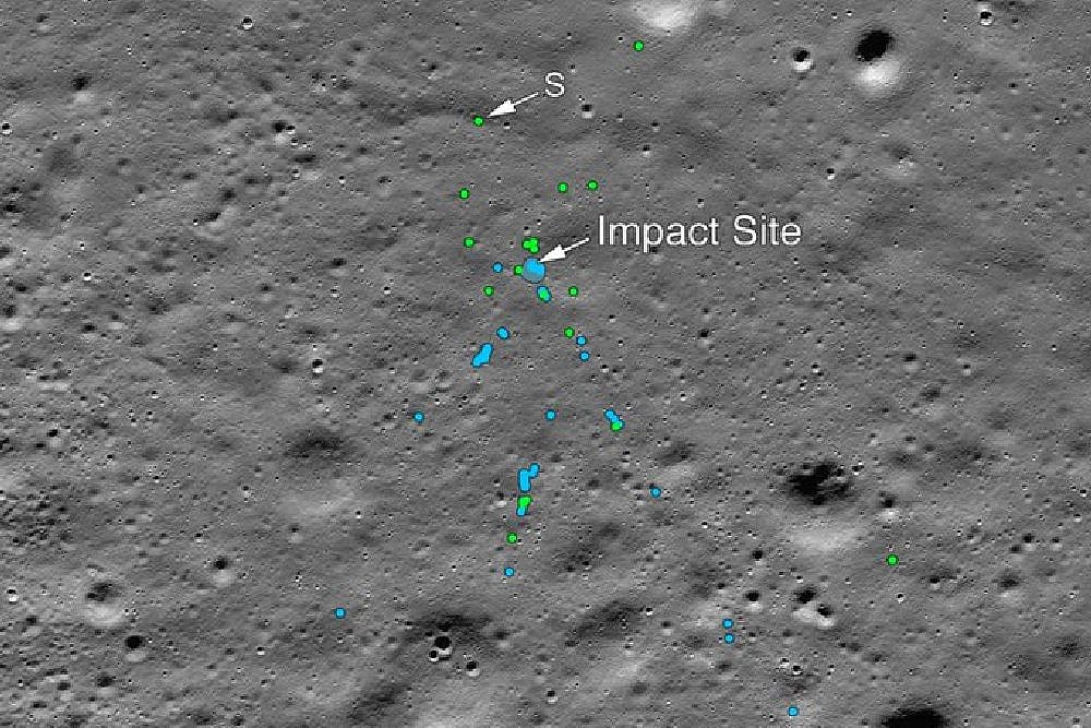 NASA Finds Debris Of Crashed Vikram Lander On Moon With Indian Techie's Help