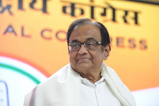 Senior Congress leader P Chidambram