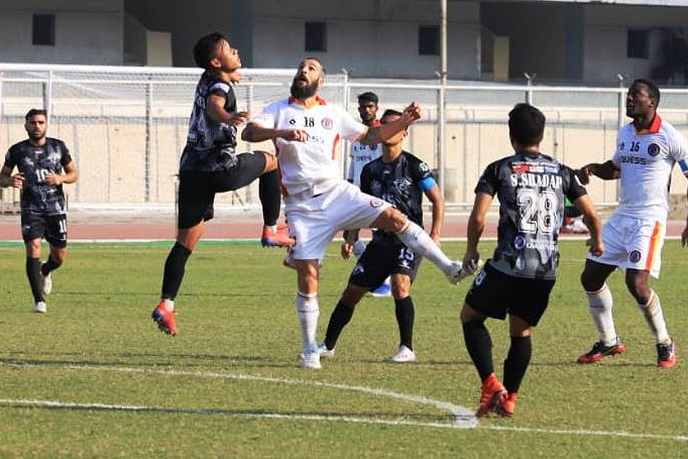 I-League: Juan Mera's Late Equaliser Saves East Bengal Against Punjab FC