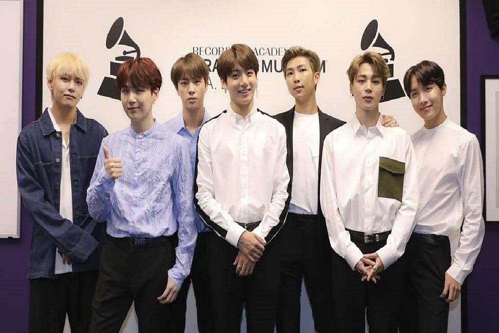Korean Boy Band Makes History At The Grammy Awards