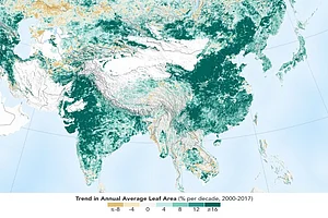 India, China Leading In Greening On Land Worldwide: NASA Study