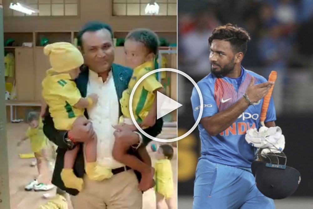 Cricket's Original 'Babysitter' Rishabh Pant Hails Virender Sehwag For Being An Inspiration – VIDEO