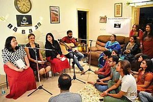 Living Room Gigs: Music, Poetry, Stories Get A Snug Corner