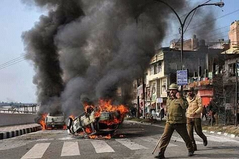 Curfew Continues In Jammu For Second Day, Army Stages Flag March