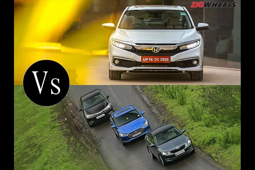 All-new Honda Civic vs Rivals: Spec Comparison
