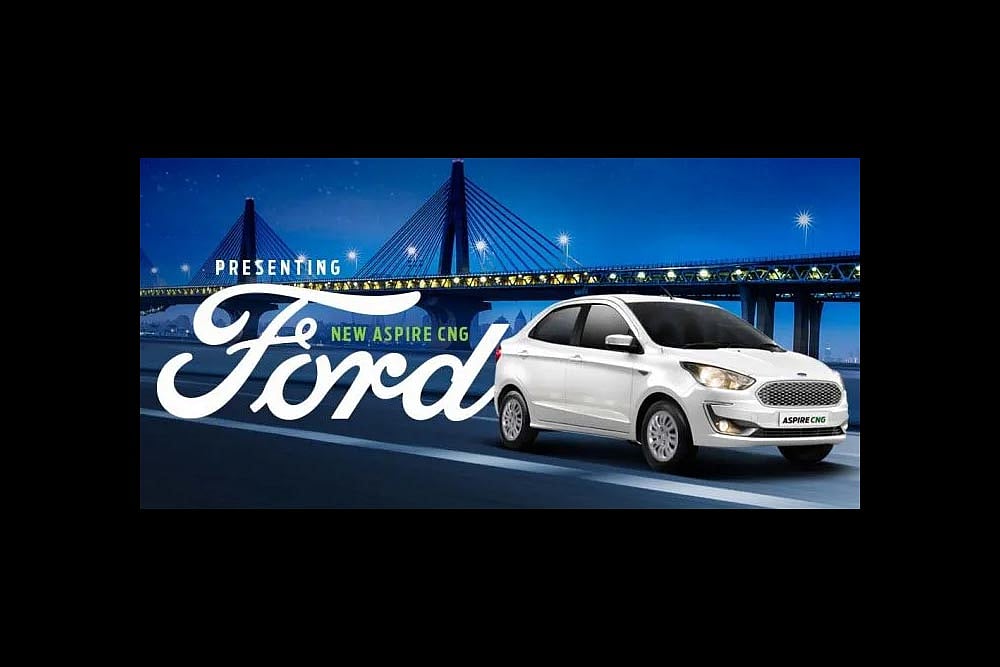 Ford Aspire CNG Variants Launched; Prices Start From Rs 6.27 Lakh