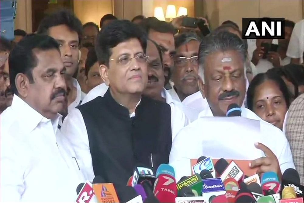BJP Announces Alliance With AIADMK In Tamil Nadu For Lok Sabha Elections