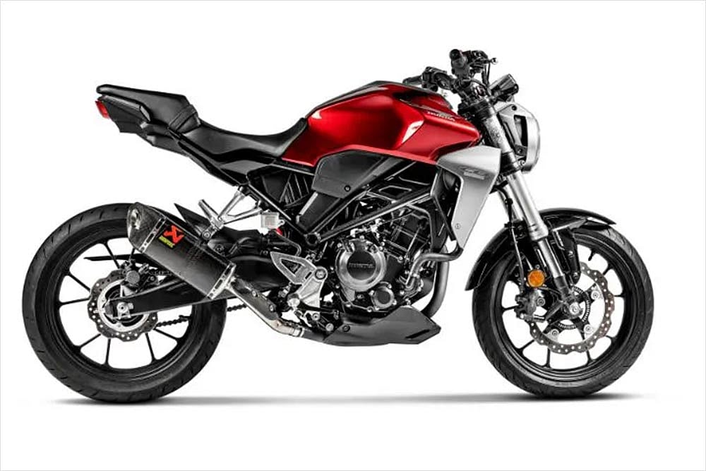 Akrapovic Lends The CB300R The Soundtrack To Match Its Clothes