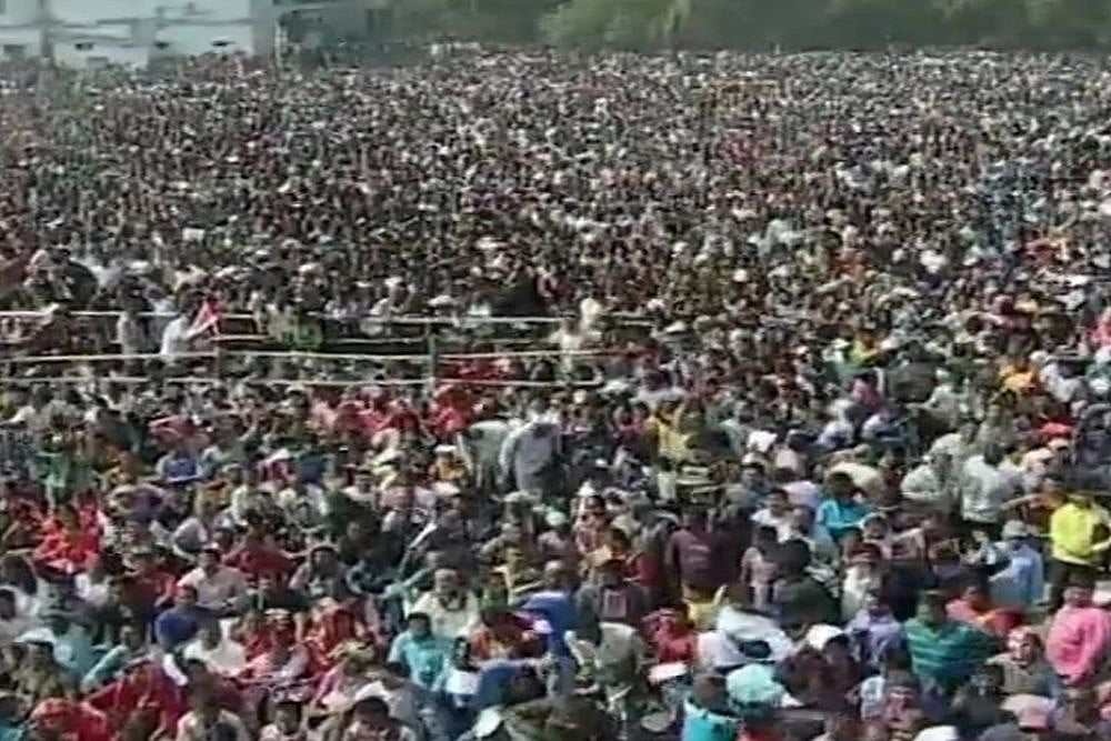 Stampede-Like Situation At Modi's Rally, Several Injured