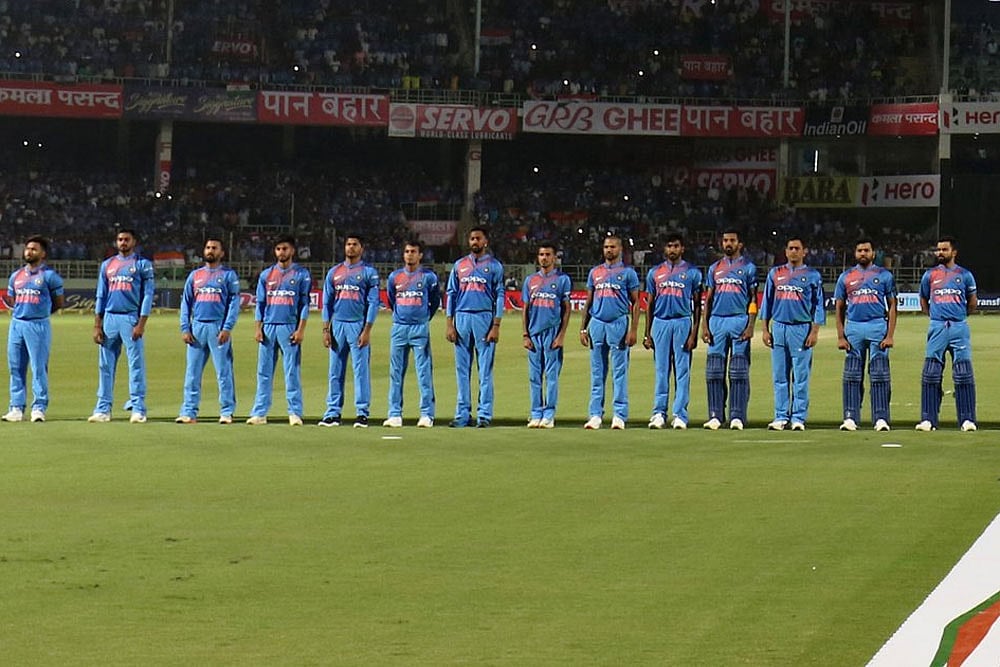 India Vs Australia: India Players Wear Black Armbands As Mark Of Respect For Pulwama Victims