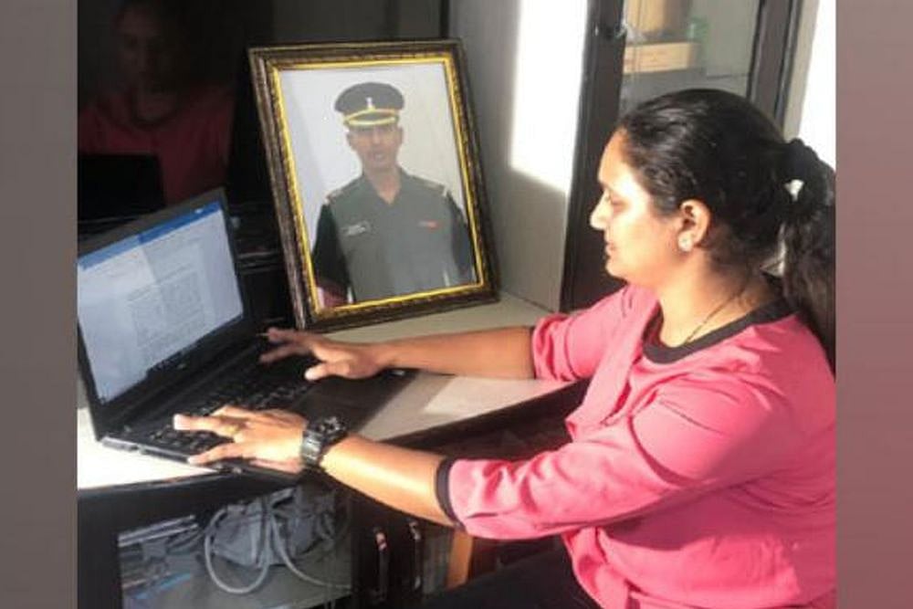 Late Major Prasad Ganesh's Wife Set To Join Army As A Tribute To Her Husband