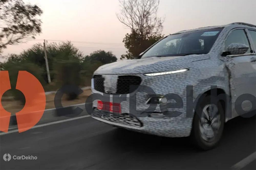 MG Hector SUV Leaked Image Confirms Petrol-Automatic Drivetrain