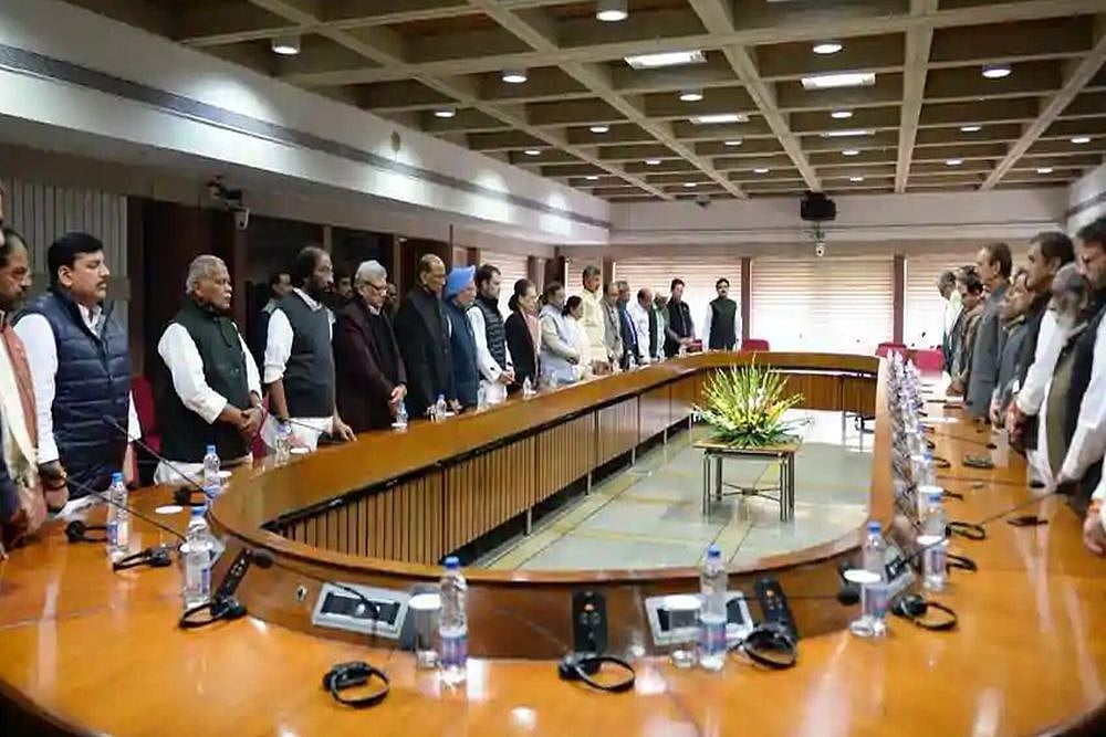 Anguished Over 'Blatant Politicisation' Of Sacrifices Of Armed Forces: Oppn To Govt