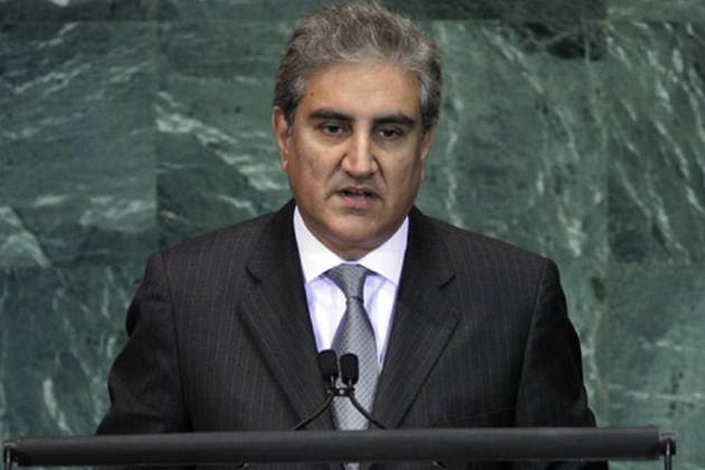 Pak Foreign Minister Qureshi Calls Up Kashmiri Separatist Leader Geelani Ahead Of PM Modi's Visit To The State