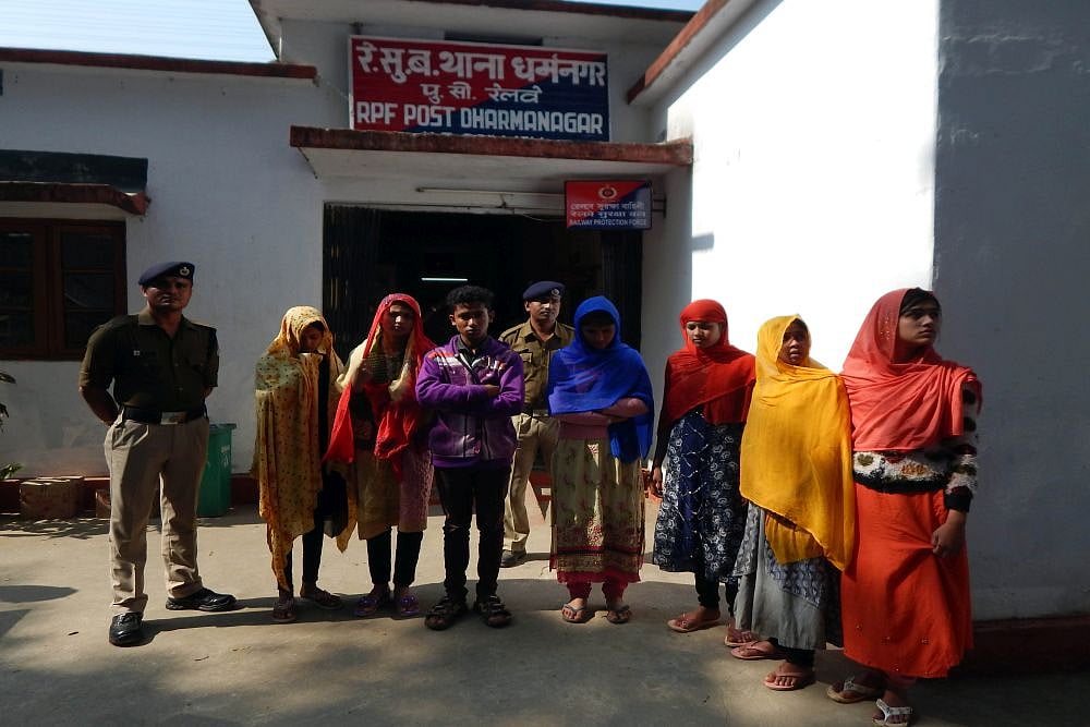 7 Assam-Bound Rohingya Muslim Children Arrested In Tripura