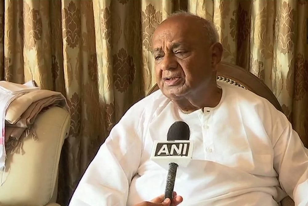 Former Prime Minister Deve Gowda