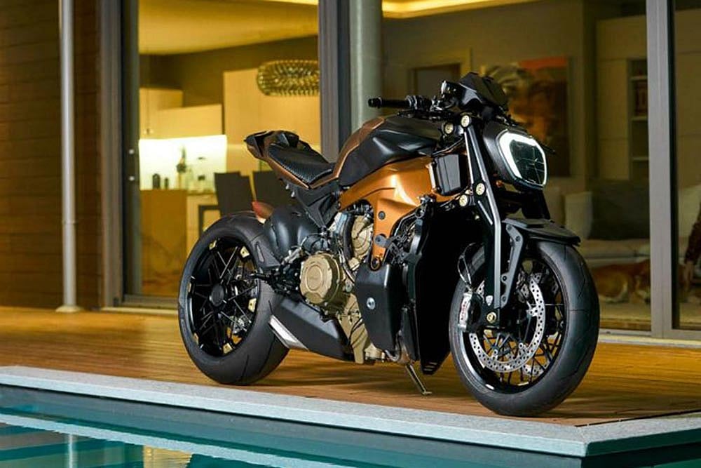 Custom-Built Ducati V4 Penta To Fill The Void Of A Naked V4 For Now