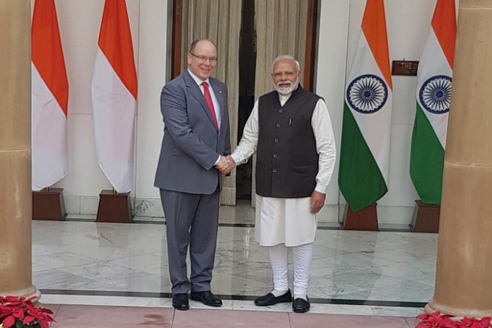 PM Modi Meets Monaco Prince Albert II, Discusses Combating Climate Change